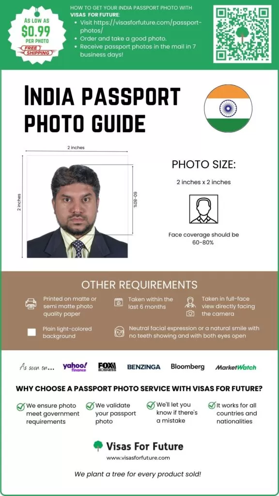 India Passport Photo Guide Visas For Future 