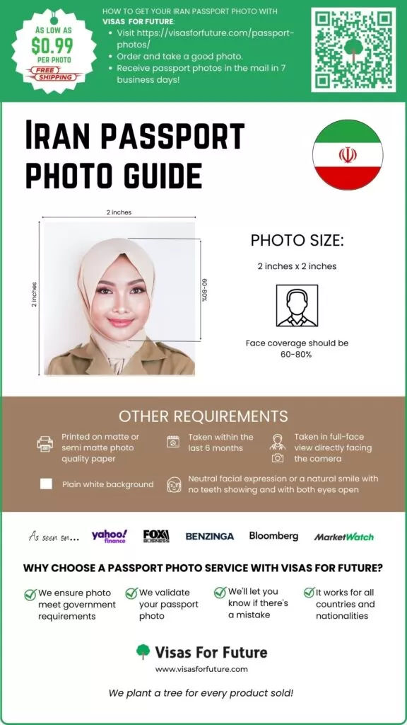 Iran Passport Photo