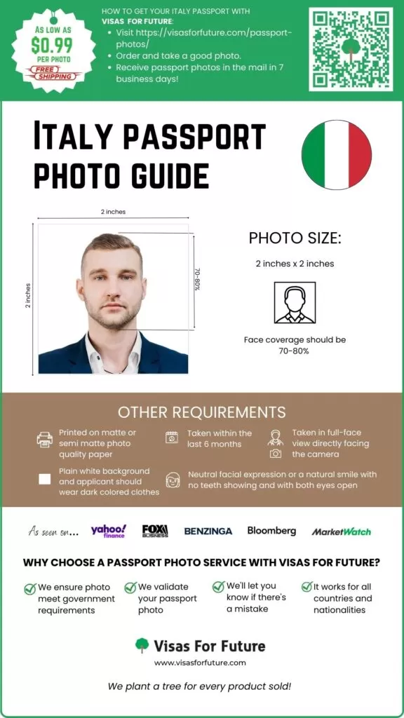 Italian Passport Photo Guidelines: Get Your Passport Photo Stress Free ...