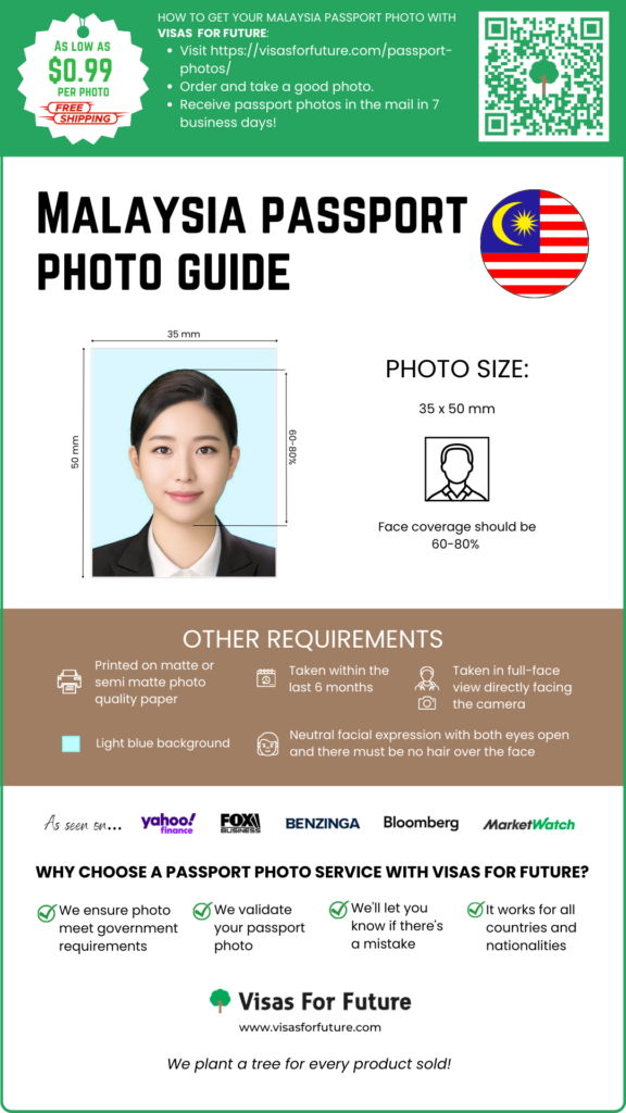 Malaysia Passport Photo